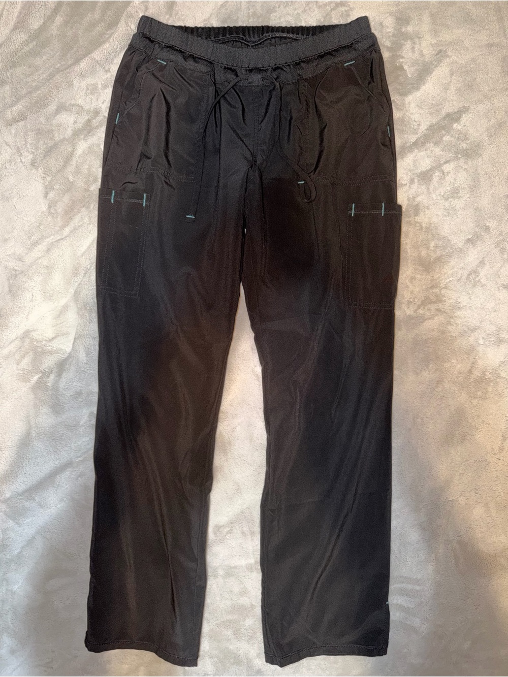 Women’s Black Drawstring Casual Pants